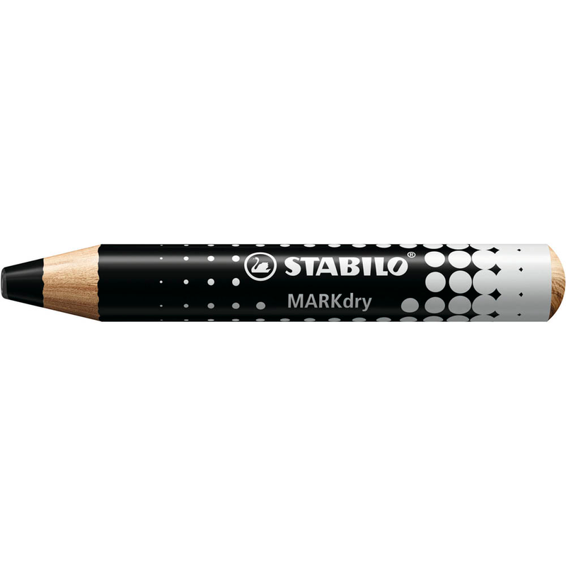 STABILO MARKdry Whiteboard- und Flipchart-Marker schwarz 1,0 - 10,0 mm, 1 St.