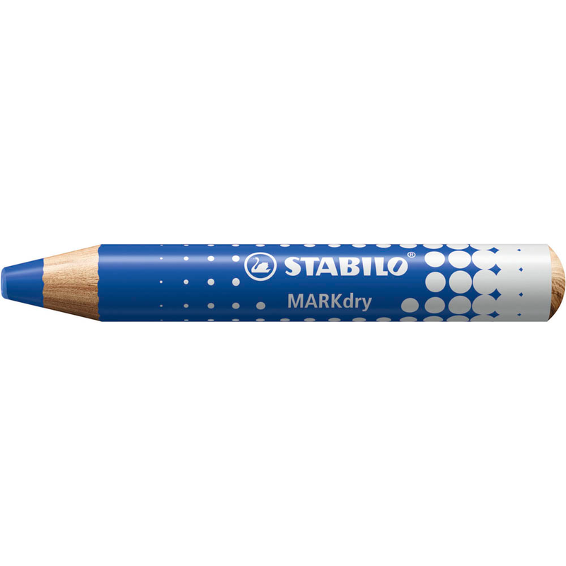 STABILO MARKdry Whiteboard- und Flipchart-Marker blau 1,0 - 10,0 mm, 1 St.