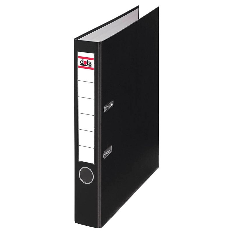 dots Ordner schwarz Kunststoff 5,0 cm DIN A4