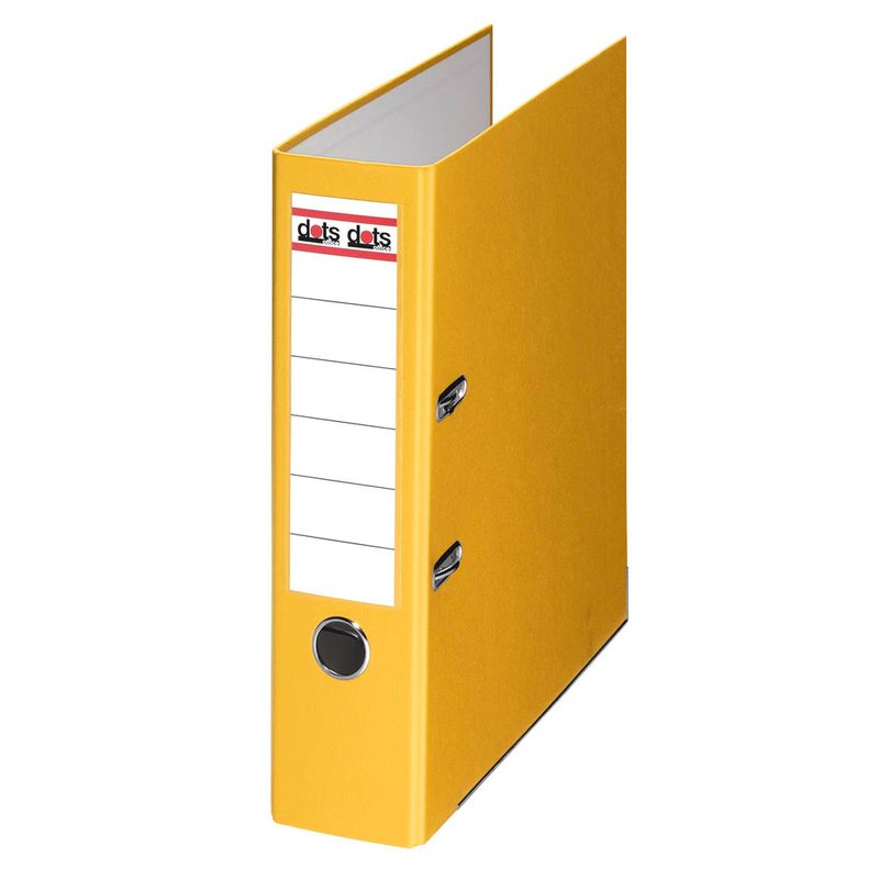 dots Ordner gelb Kunststoff 8,0 cm DIN A4