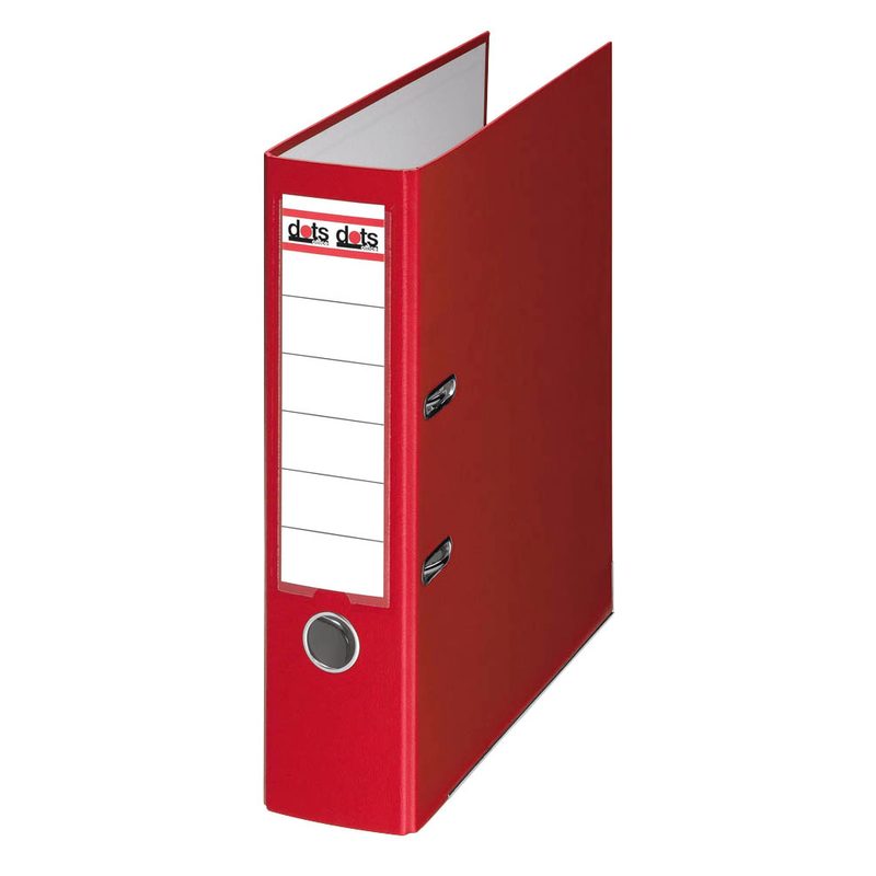 dots Ordner rot Kunststoff 8,0 cm DIN A4