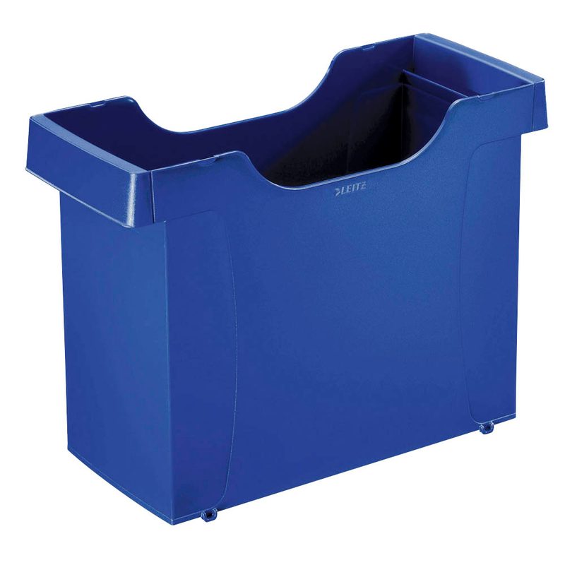 LEITZ Hängeregister-Box ohne Mappen Plus Uni-Box 1908 blau