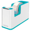 thumb-LEITZ Tischabroller WOW Duo Colour perlweiß/eisblau