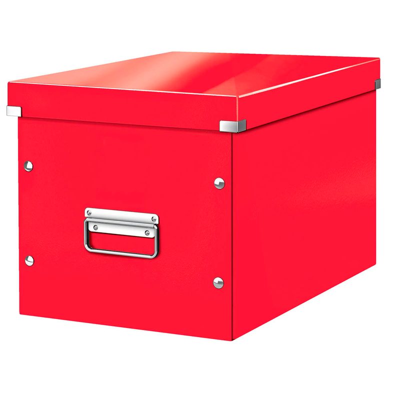 LEITZ Click & Store Aufbewahrungsbox 30,0 l rot 32,0 x 36,0 x 31,0 cm