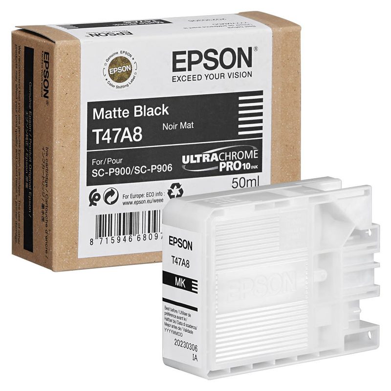 EPSON T47A8 mattschwarz Druckerpatrone
