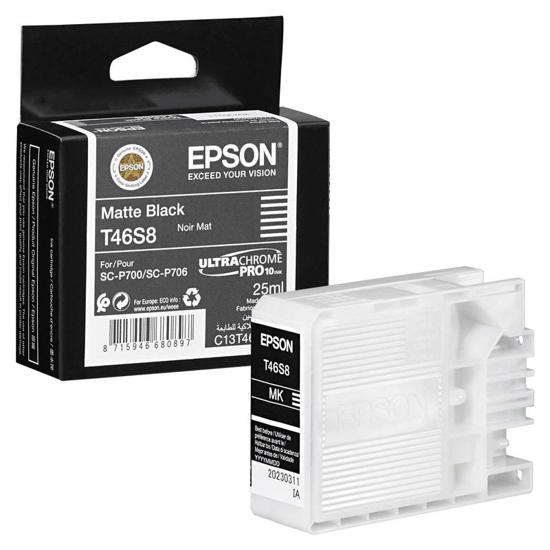 EPSON T46S8 mattschwarz Druckerpatrone