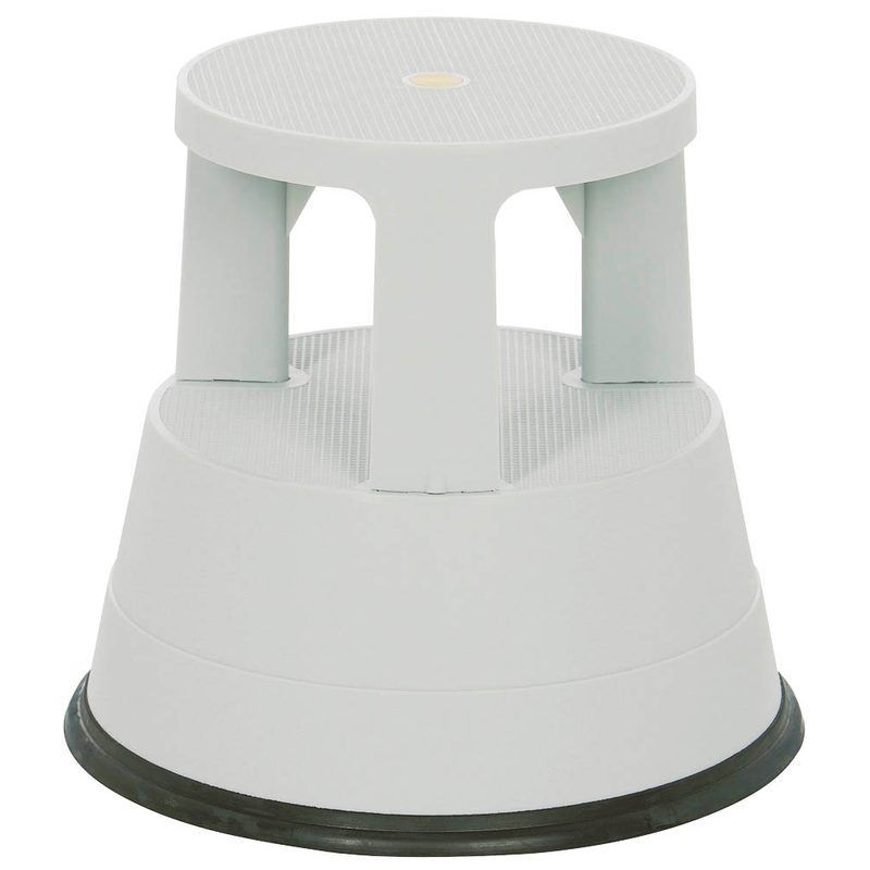 ALCO Rollhocker 885 grau Kunststoff