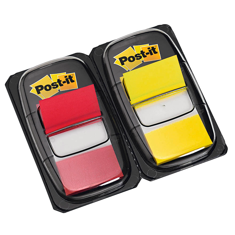 Post-it® Index Haftmarker farbsortiert 2x 50 Streifen