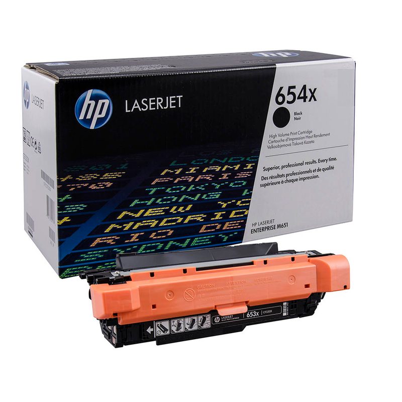 HP 654X (CF330X) schwarz Tonerkartusche