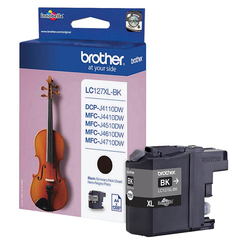 brother LC-127XLBK  schwarz Druckerpatrone
