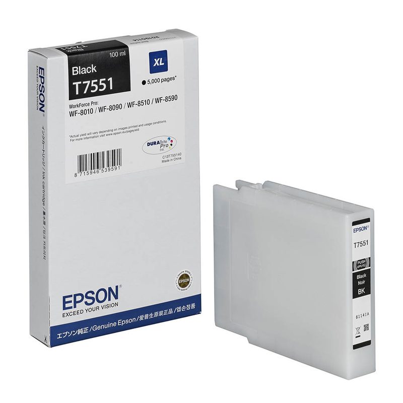 EPSON T7551XL schwarz Druckerpatrone