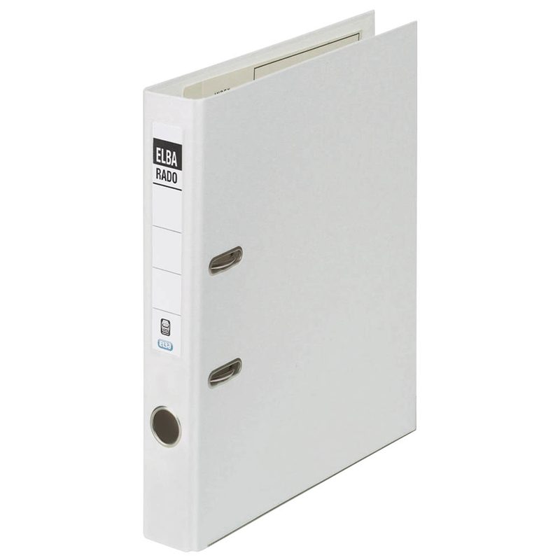 ELBA rado plast Ordner weiß Kunststoff 5,0 cm DIN A4