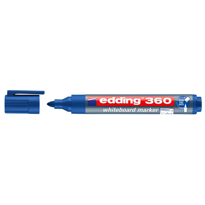 edding 360 Whiteboard-Marker blau 1,5 - 3,0 mm, 10 St.