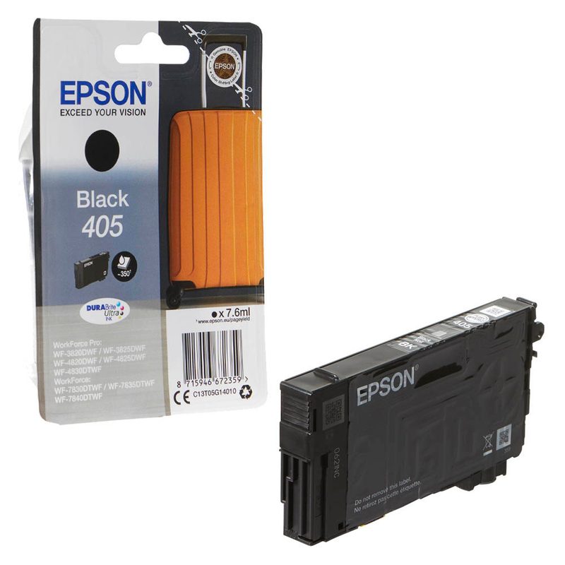 EPSON 405 / T05G1  schwarz Druckerpatrone