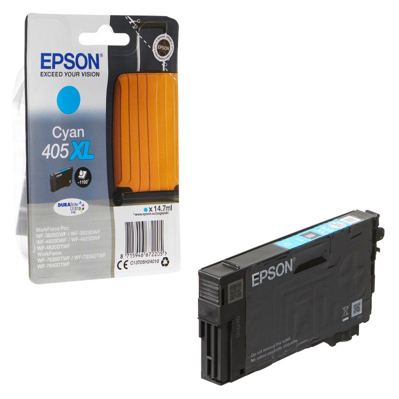 EPSON 405XL / T05H2  cyan Druckerpatrone