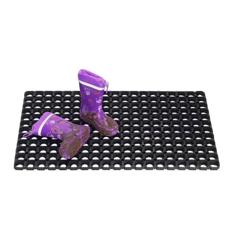 Hamat Fußmatte Domino schwarz 100,0 x 150,0 cm