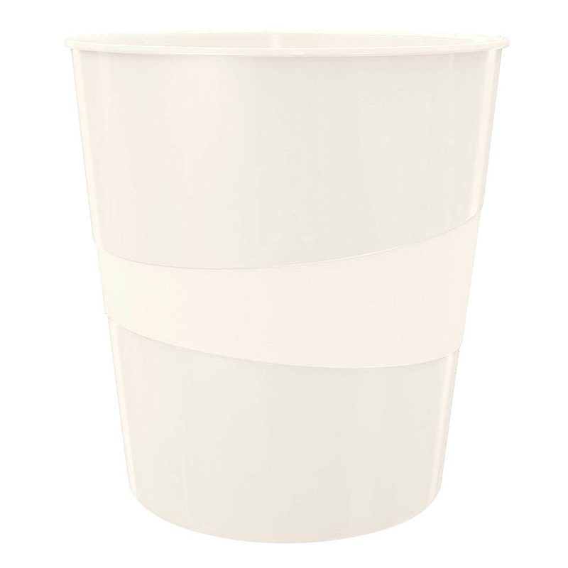 LEITZ WOW Duo Colour Papierkorb 15,0 l weiß