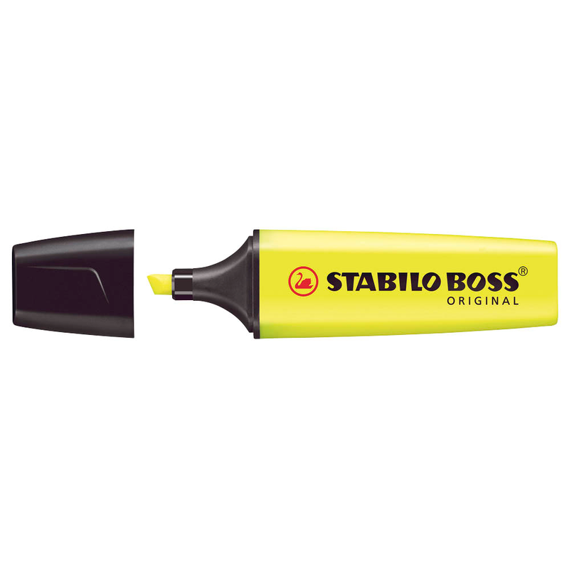 STABILO BOSS ORIGINAL Textmarker gelb, 1 St.