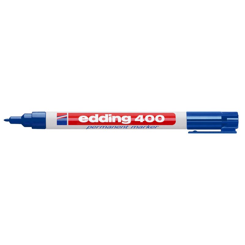 edding 400 Permanentmarker blau 1,0 mm, 10 St.