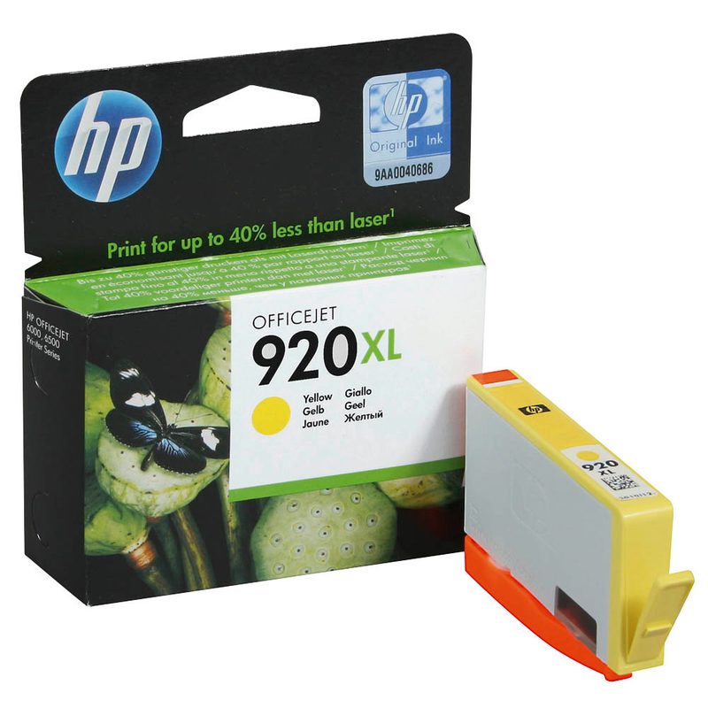 HP 920XL (CD974AE)  Druckgelberpatrone