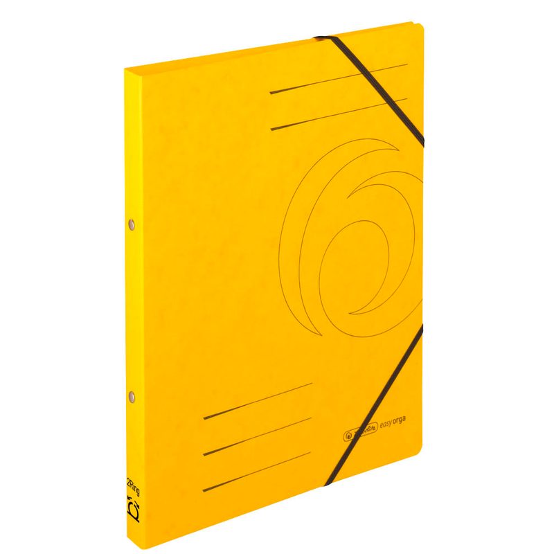 herlitz Ringmappe easy orga gelb