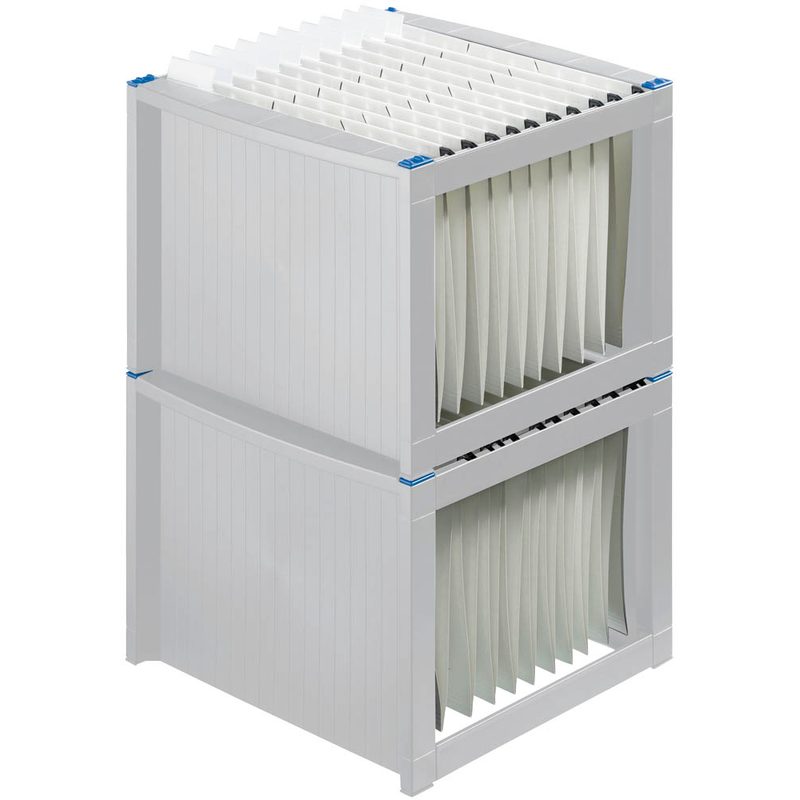 helit Hängeregistraturkorb ohne Mappen grau