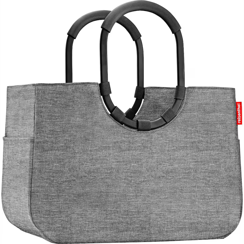 reisenthel® Einkaufskorb loopshopper L Kunstfaser twist silver