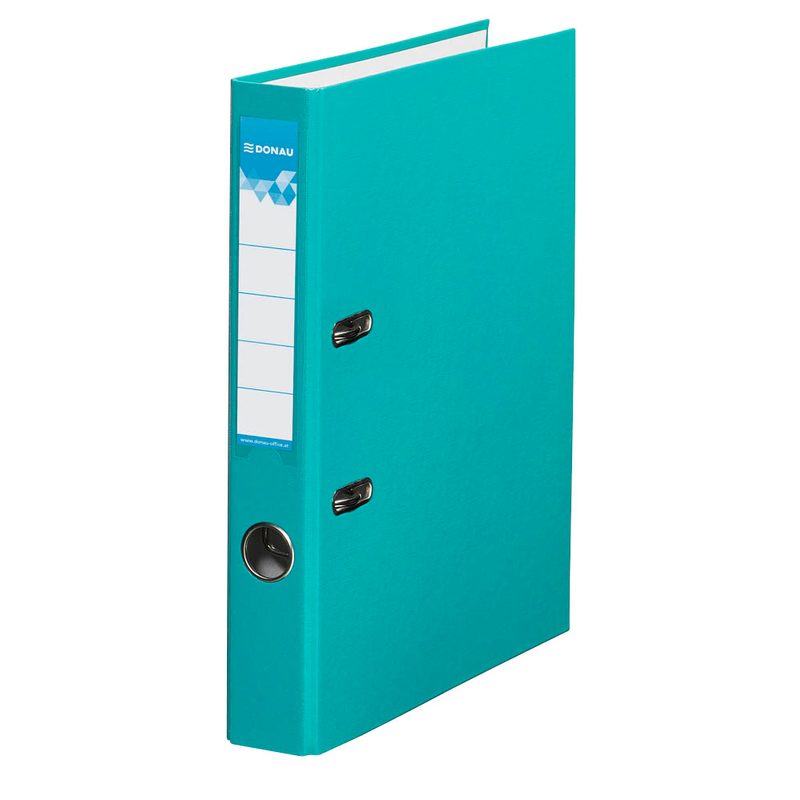 DONAU Klassik Ordner türkis Karton 7,5 cm DIN A4