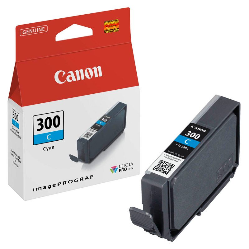 Canon PFI-300  cyan Druckerpatrone