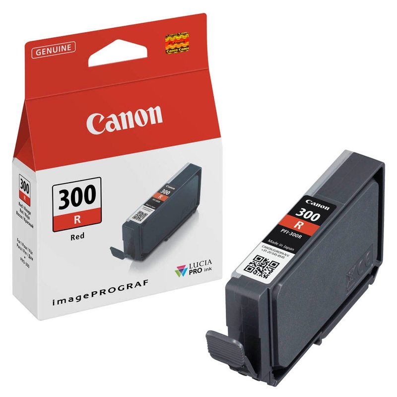 Canon PFI-300  rot Druckerpatrone
