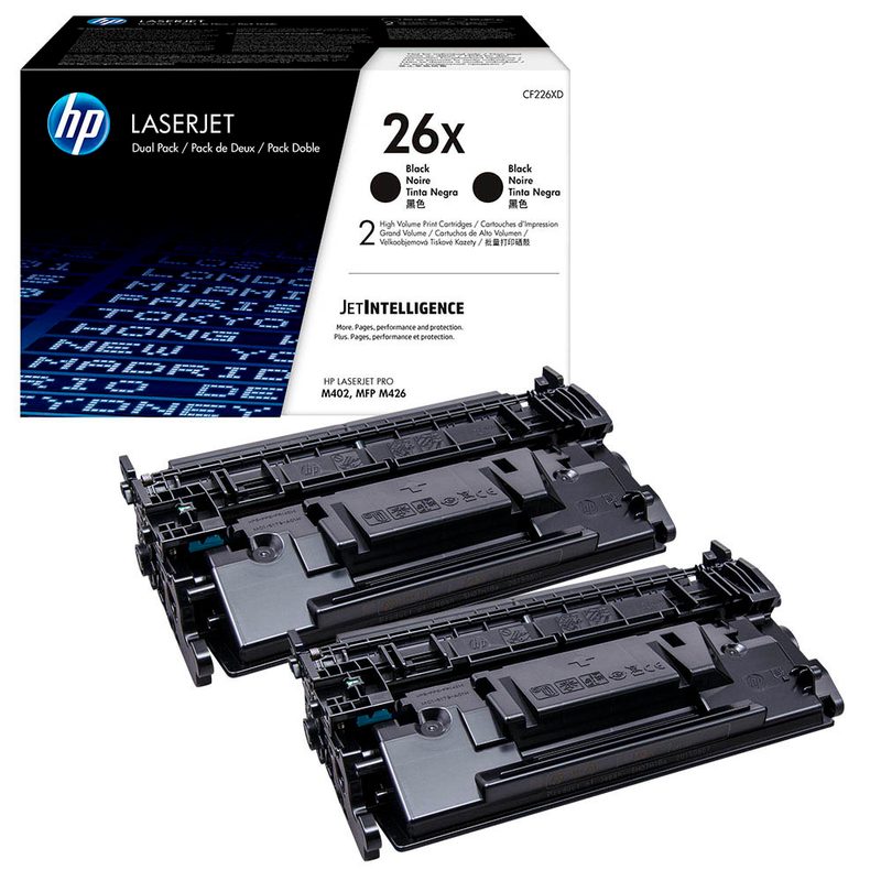 HP 26X (CF226XD) schwarz Tonerkartuschen, 2er-Set