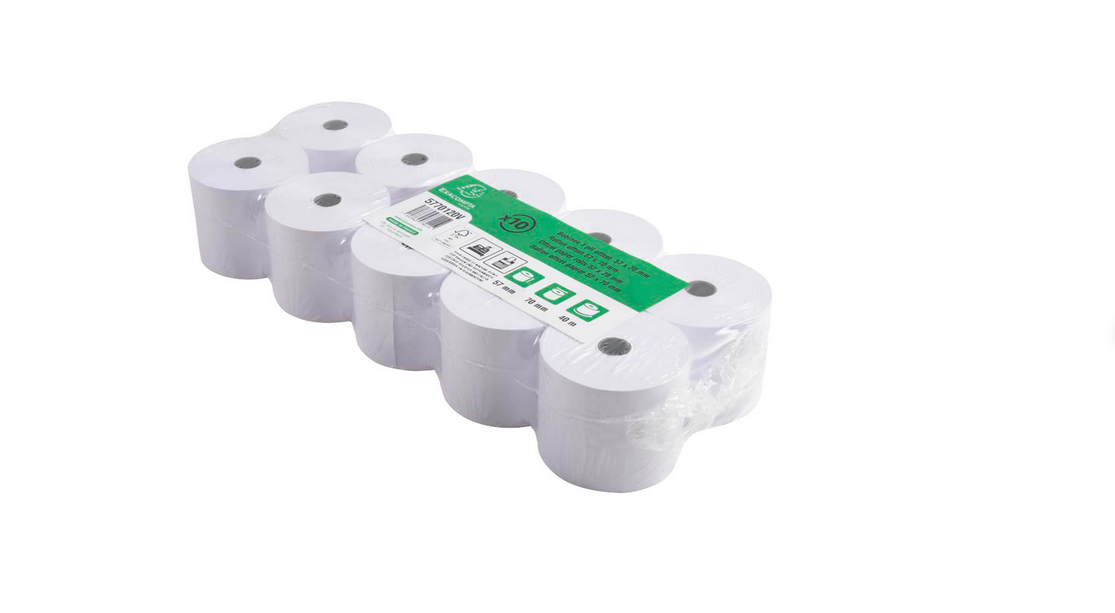 Exacompta Additionsrollen 5,7 cm x 40,0 m, 10 Rollen