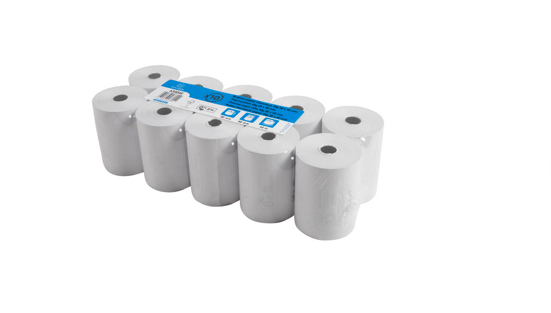 Exacompta Thermorollen 8,0 cm x 44,0 m, 10 Rollen