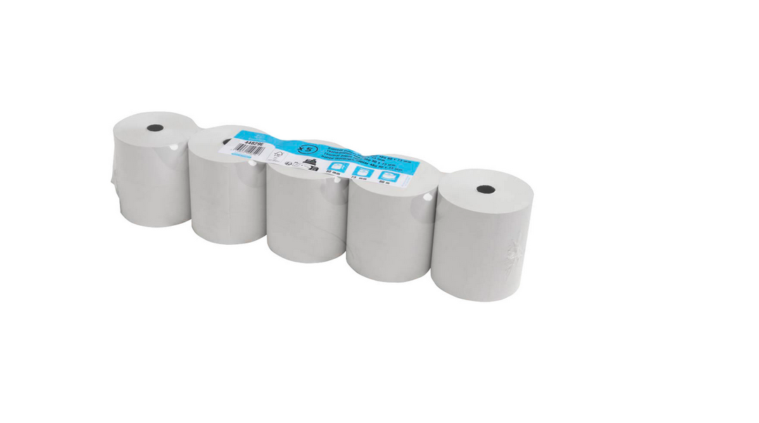 Exacompta Thermorollen 8,0 cm x 80,0 m, 5 Rollen
