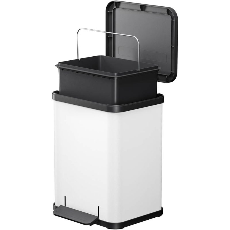 Hailo Öko uno Plus M Mülleimer 17,0 l weiß