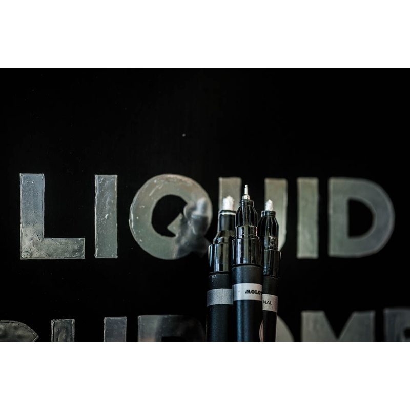 MOLOTOW LIQUID CHROME™ Acrylstift chrom 1,0 mm, 1 St.