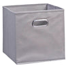 thumb-Zeller Aufbewahrungsbox 30,0 l grau 32,0 x 32,0 x 32,0 cm
