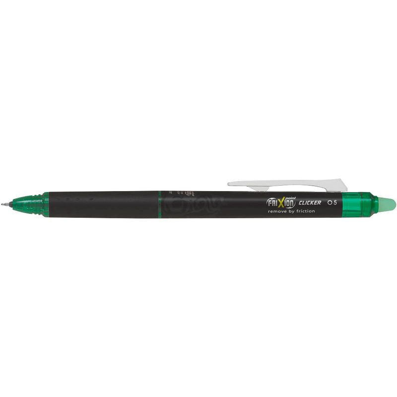 PILOT FRIXION point CLICKER Tintenroller schwarz 0,3 mm, Schreibfarbe: grün, 1 St.