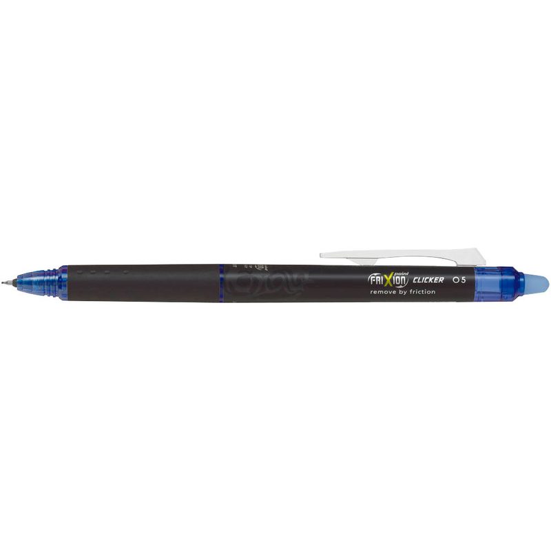 PILOT FRIXION point CLICKER Tintenroller schwarz 0,3 mm, Schreibfarbe: blau, 1 St.