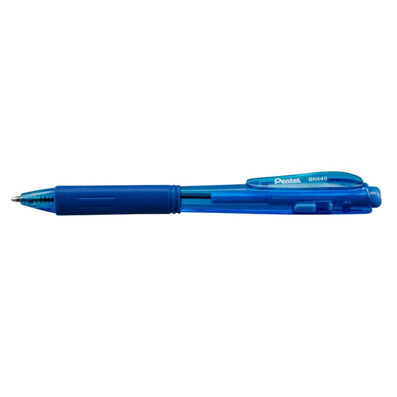 Pentel Kugelschreiber BK440 blau, Schreibfarbe: blau, 1 St.