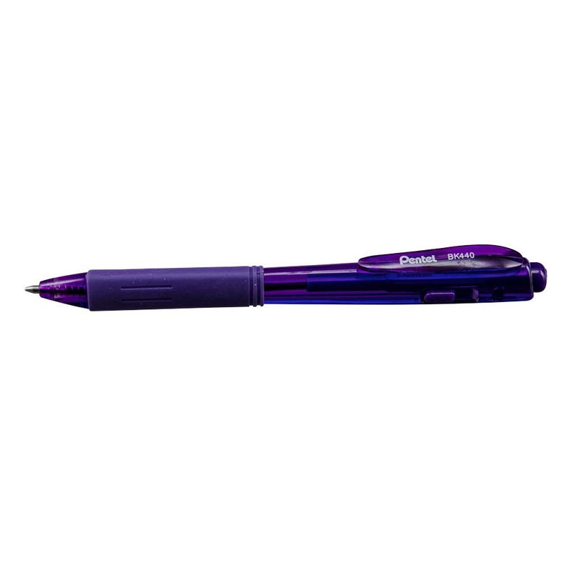 Pentel Kugelschreiber BK440 lila, Schreibfarbe: lila, 1 St.