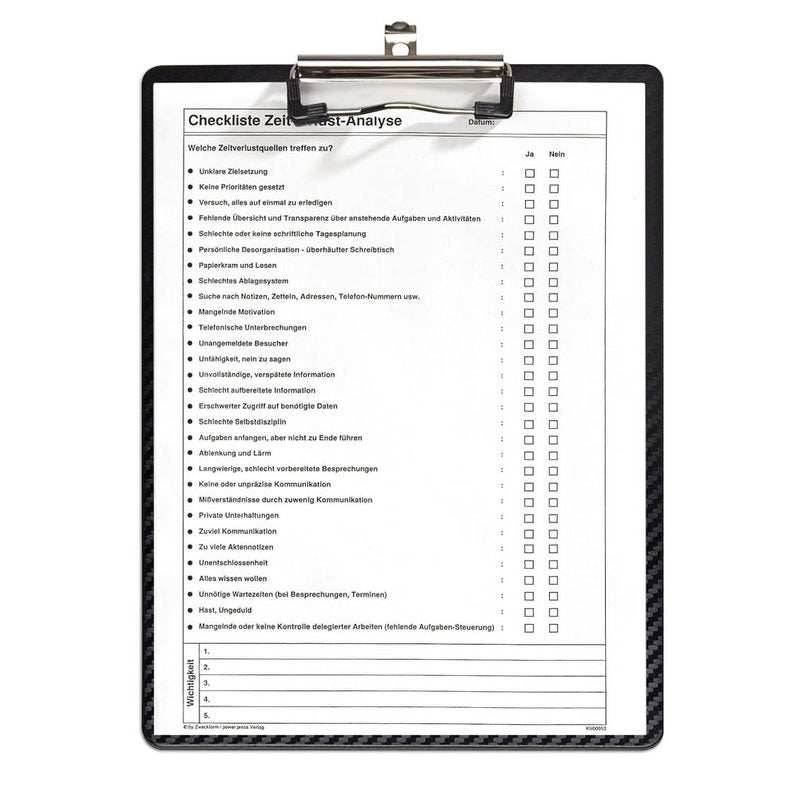 MAUL Klemmbrett MAULflexx 2361090 DIN A4 schwarz Kunststoff