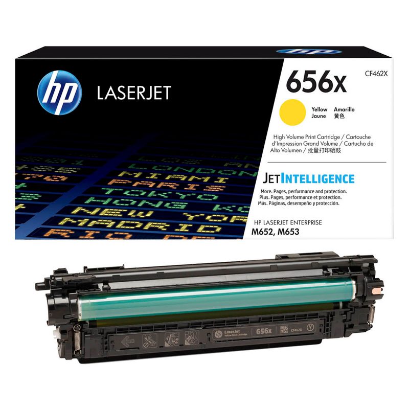 HP 656X (CF462X) gelb Tonerkartusche