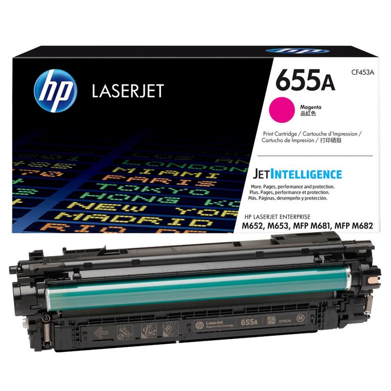 HP 655A (CF453A) magenta Tonerkartusche