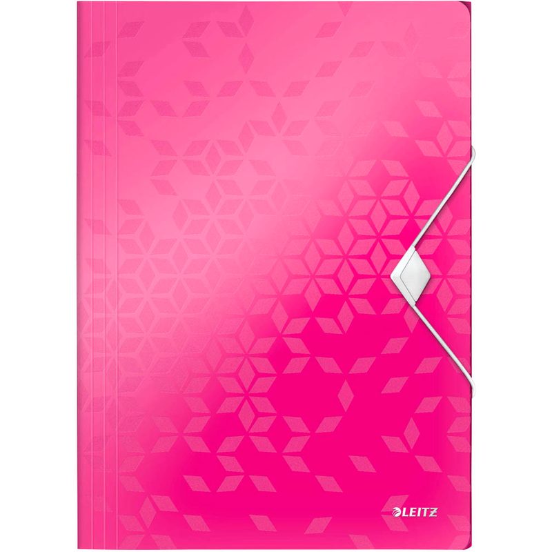 LEITZ Eckspanner WOW 4599 DIN A4 pink