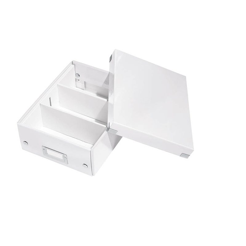 LEITZ Click & Store Aufbewahrungsbox 900 Blatt weiß 22,0 x 28,5 x 10,0 cm
