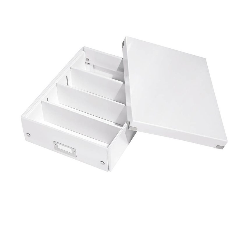 LEITZ Click & Store Aufbewahrungsbox 900 Blatt weiß 28,0 x 37,0 x 10,0 cm