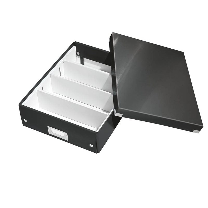 LEITZ Click & Store Aufbewahrungsbox 900 Blatt schwarz 28,0 x 37,0 x 10,0 cm