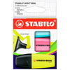 thumb-STABILO BOSS MINI Textmarker farbsortiert, 3 St.