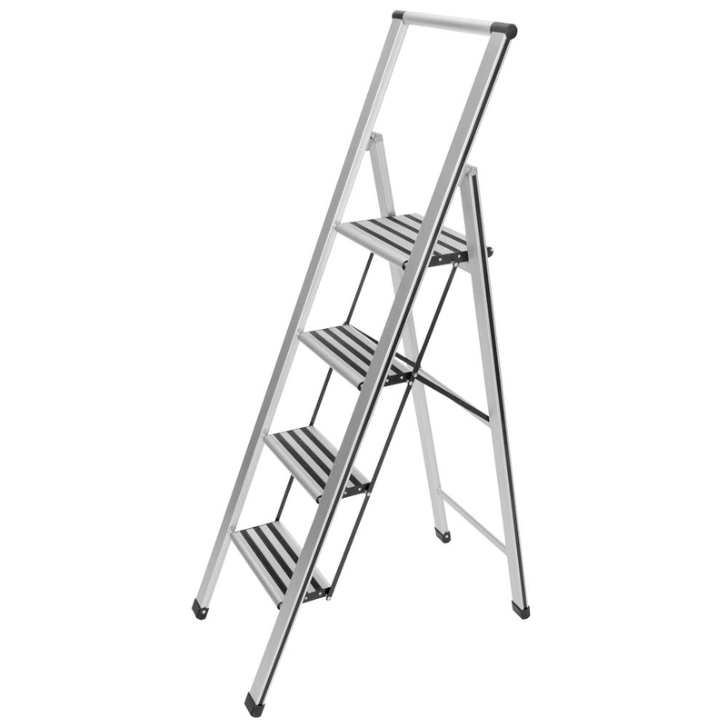 WENKO Klapptritt alu 4 Stufen, H: 144,0 cm